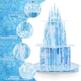 thumbnail image 3 of Soporte para magdalenas NatNarr Frozen con forma de copo de nieve azul de 3 niveles, x2, 3 of 7
