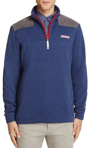 vineyard vines half zip mens