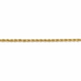 thumbnail image 3 of 14K Yellow Gold 2.75mm Diamond-Cut Rope With Lobster Clasp Chain (22 X 2.75) Made In Peru 021l-22, 3 of 5