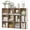 White-Oak, variant on Jpiziso 12 Cube Storage Organizer Vertical or Horizontal Bookcase, Open Book Shelf for Bedroom, Living Room, Office