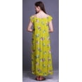 thumbnail image 2 of Bimba Vêtements de Nuit pour Femmes Nuisette Imprimée en Rayonne Longue Robe Maxi Vêtements de Nuit, 2 of 4