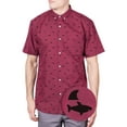 thumbnail image 3 of Visive Mens Big And Tall Short Sleeve Button Shirt, Printed Shark Shirts, 3 of 7