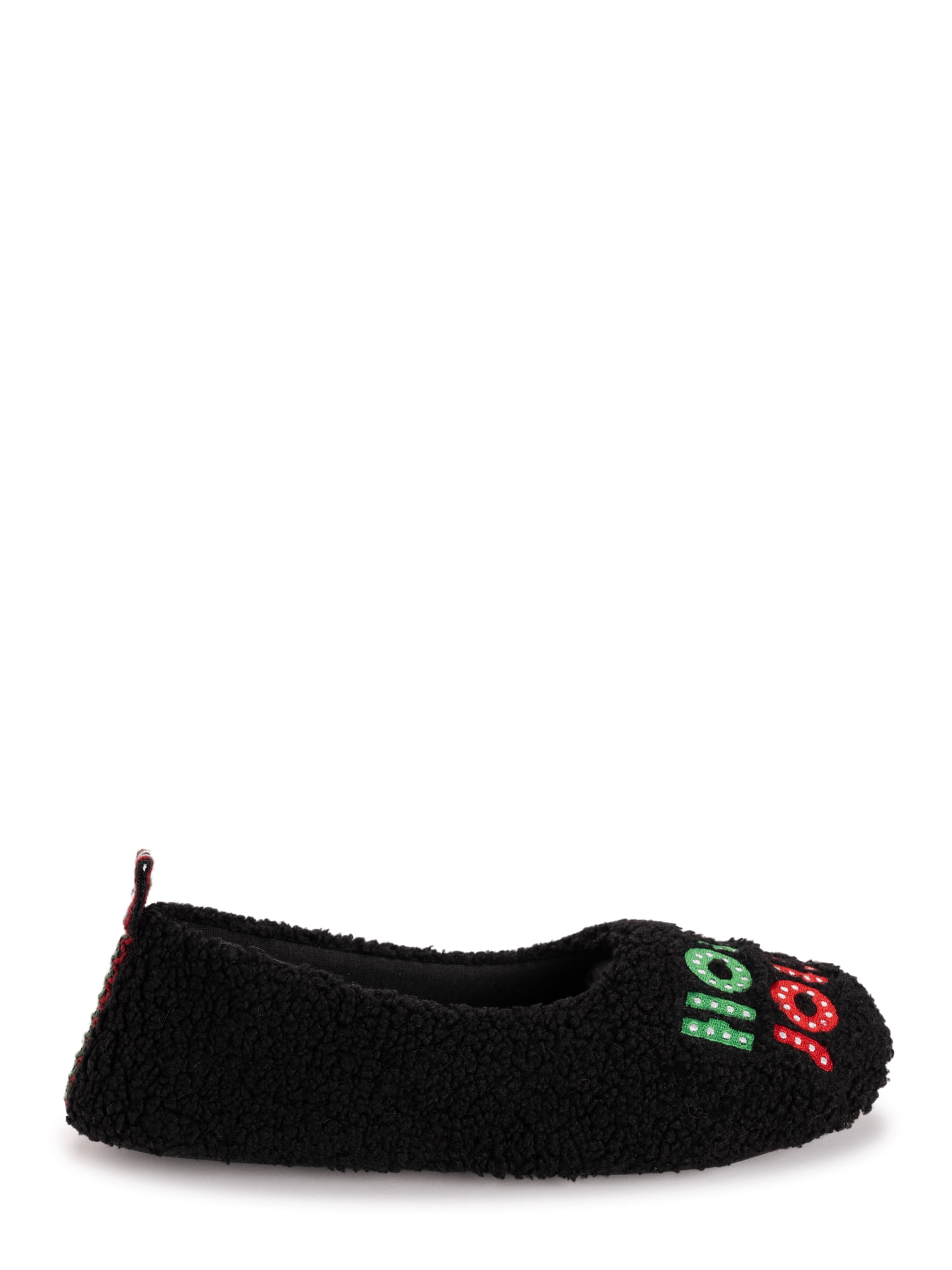 MUK LUKS Women's Travel Ballerina Holiday Slipper