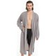 thumbnail image 4 of Albornoz tipo kimono tipo gofre para hombre, bata de spa ligera de algodón premium de lujo pavo, 4 of 5