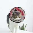 thumbnail image 1 of Blooming Japanese Cherry Tree Soft Cat Dog Recovery Collar Adjustable Cat Cone Wound Healing Protective After Surgery for Cats, 1 of 7