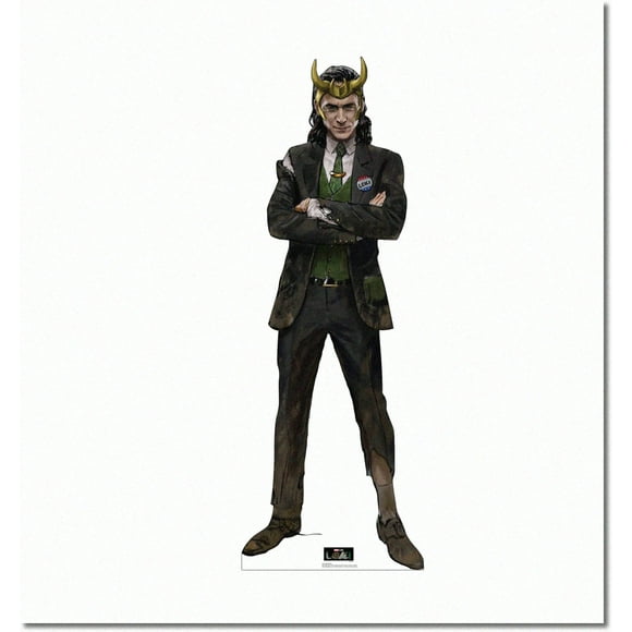 Chef-d'œuvre de Malice de Loki - Découpe Taille Réelle (Série Télévisée Loki)