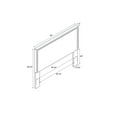 thumbnail image 3 of Linon Contempo Palamino Udder Madness Full/Queen Headboard, 3 of 3