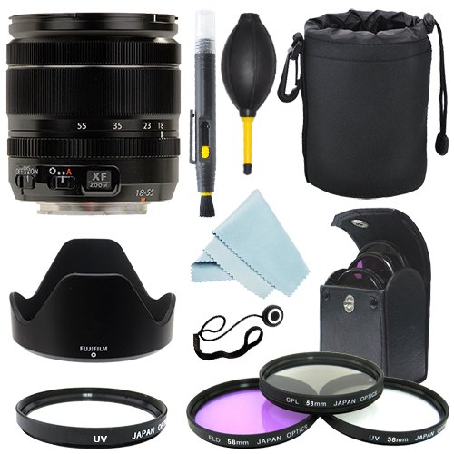 Fujifilm XF 1855mm f/2.84 R LM OIS Zoom Lens + Filter Kit + Accessory