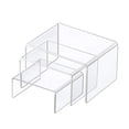 thumbnail image 1 of Bewildely 3 piezas de elevadores de exhibición coleccionables soportes de exhibición acrílicos para manualidades soportes de exhibición que ahorran Almacenamiento y organización del hogar Bewildely HA016352-00, 1 of 1