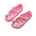 thumbnail image 3 of Niñas Sandalias Suaves De De Lluvia Correa Del Tobillo Del Verano - Rosa, 24 CUTICAT Zapatos de los niños, 3 of 8
