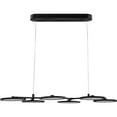 thumbnail image 2 of Quoizel Nitro 39" Kitchen Island Light in Matte Black, 2 of 5