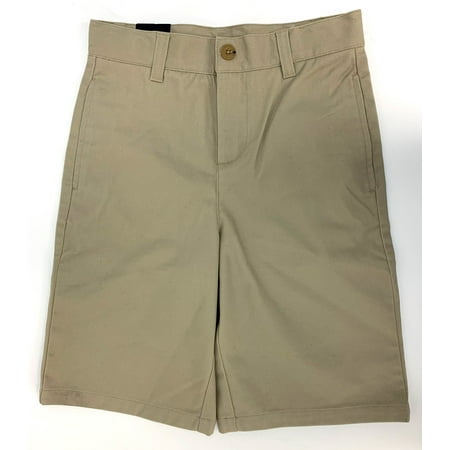 French Toast Boys' Pull-On Adjustable Waist Short, Khaki, 10 - NEW