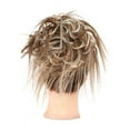 thumbnail image 1 of High Temperature Silk Synthetic Messy Hair Band Elastic Band Bun Wig Natural Fiber, 1 of 2
