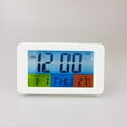thumbnail image 7 of Sunrise Alarm Clock Qwtwty Digital Alarm Clock with Colorful LCD Display Temperature Monitor Snooze Alarm with Smart Clock Calendar, 7 of 7