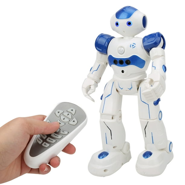 Jouet Robot, Jouet Robot RC, Électrique pour Enfant 8 Ans + Bleu