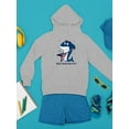 thumbnail image 3 of Music And Shark Hoodie Juniors -Image by Shutterstock,  Large, 3 of 4
