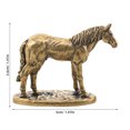 thumbnail image 2 of AURARMLET Estatua Caballo De Dorado Estilo Feng Shui Para De Oficina Y, 2 of 8