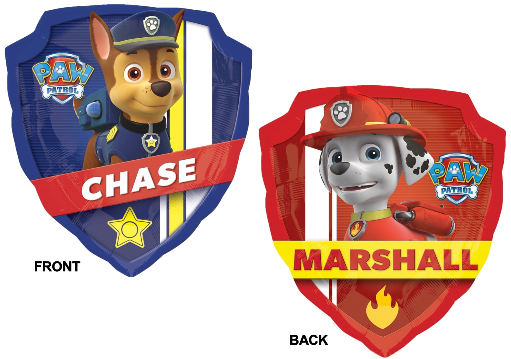 Paw Patrol Chase and Marshall 6th Birthday Party Supplies Balloon Bouquet Decorations