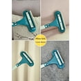 thumbnail image 6 of Window Screen Cleaner, 2 in 1 Window Screen Cleaning Brush with Squeegee, Mesh Screen Cleaner Tool for Patio, Door, Porch Screens, Wet Dry Dual-Use (2PC-Mix), 6 of 8