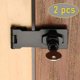 thumbnail image 5 of Set of 2 hasps 3 inch with keyed hasp with lock and metal locking key., 5 of 5