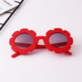thumbnail image 2 of Anti-UV Glasses Ins Super Fire the Same Personality Small Flower Candy Color Wild Children Sunglasses Eyewear, 2 of 5