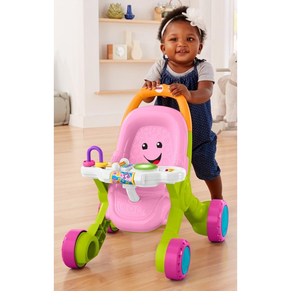 Fisher-Price Stroll & Learn Walker, Pink - image 4 of 15