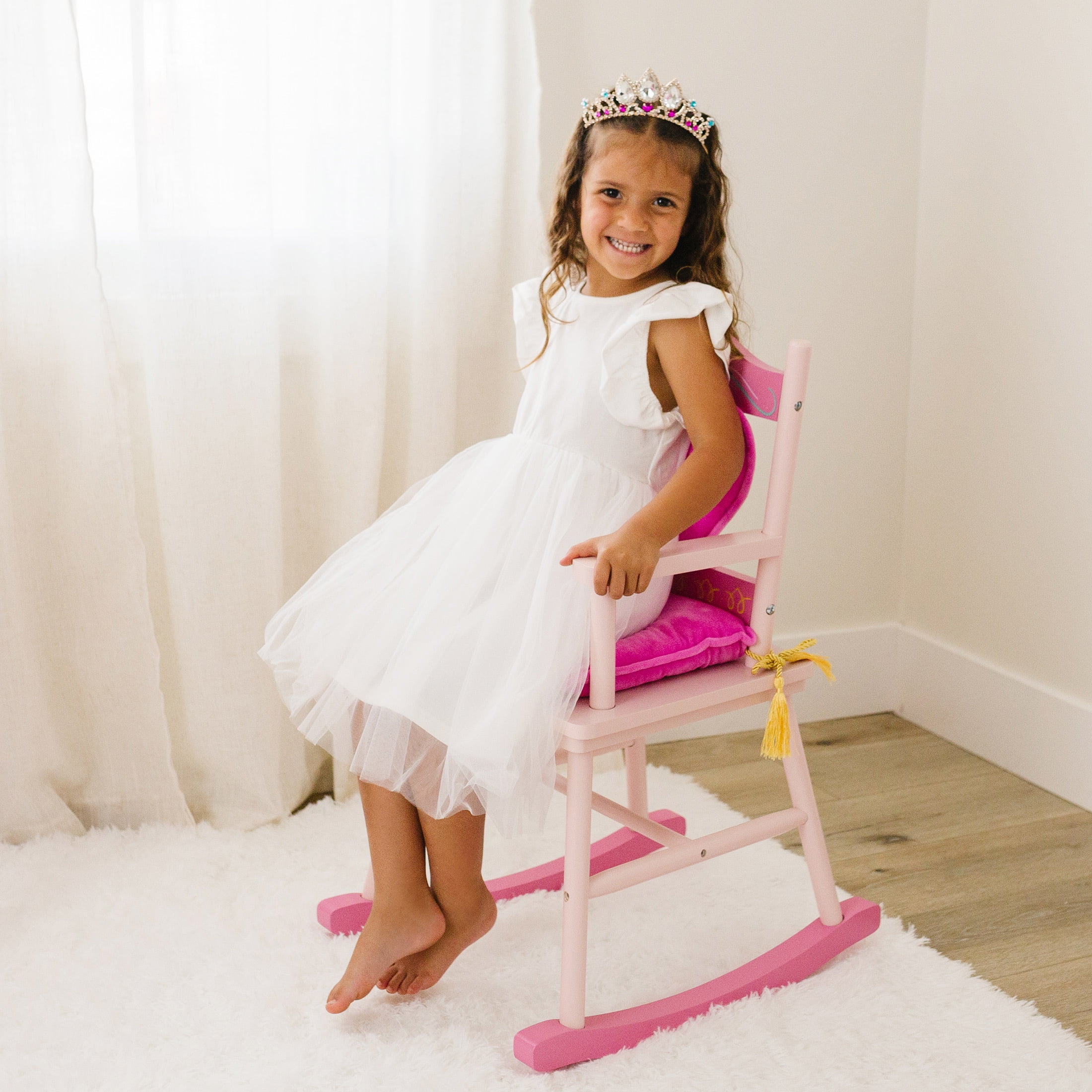 Free Shipping! Princess Rocking Chair - Pink - Walmart.com