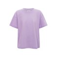 thumbnail image 3 of Jhaoyu Kids Boys Girls Solid Color Short Sleeve T-Shirt Casual Crew Neck Basic Tees Top School Shirts Purple 170, 3 of 7