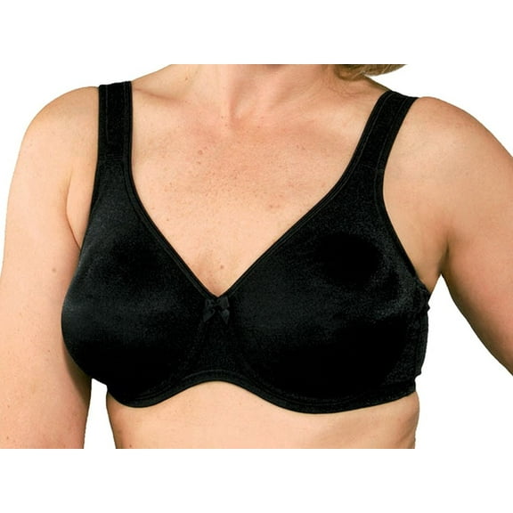 Classique 768 Post Mastectomy Fashion Bra - Black - 40D