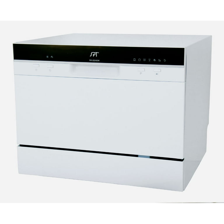 Sunpentown Small Home Kitchen Portable Countertop Dishwasher