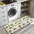 thumbnail image 3 of Cartoon Tractors Hay Bales White Pattern Kitchen Rug Mat,Kitchen Runner Rugs Non Skid Washable,Decorative Kitchen Floor Mats for Kitchen,Sink,Laundry,17"x47.2", 3 of 7