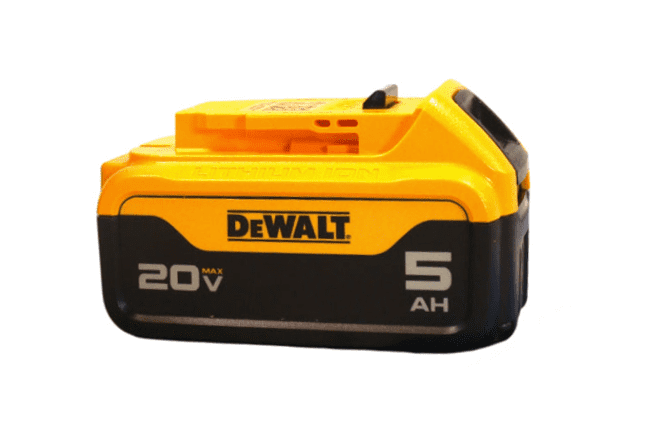 DEWALT 20V MAX 5.0Ah Lithium-Ion Battery Pack 2-Pack (DCB205-2) – Extended Runtime, Lightweight Design, LED Fuel Gauge