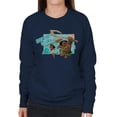 thumbnail image 1 of Disney Moana Adventures In Oceania Women's Sweatshirt, 1 of 3