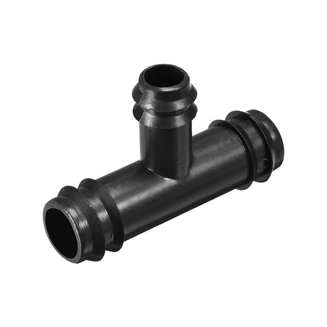 Conector de manguera en T de plástico Barb de 20mm Uxcell, paquete de 5