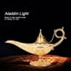 thumbnail image 1 of Qioni Vintage Legend Aladdin Lamp Magic Genie Wishing Light, Metal Coleccionable Tallado Clásico ára para Fiesta/Halloween/Cumplea?os lámpara de genio Spptty coleccionables, 1 of 7