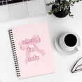 thumbnail image 4 of Coquettte Bow Notebook Stuff School Cute Notebook 6.18 X 8.34 Inches Aesthetic Journal School Stationary For Girly Women, 4 of 7