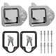 thumbnail image 1 of For Truck Tool Box Latch Replacement Stainless Steel Toolbox Paddle Lock, 1 of 5