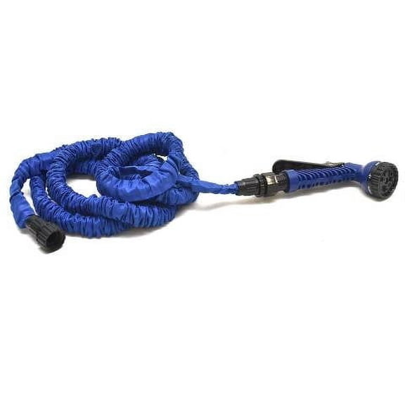 Johnson Pump Boat Washdown Hose W/ Nozzle 09-60616 | 25 Ft Blue
