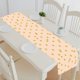 thumbnail image 1 of Camino de mesa ABPHQTO Trendy Gold Glitter Polka Dot Golden Pastel Pink 35x180 cm, 1 of 1