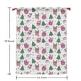 thumbnail image 6 of Christmas Bags Drawstring,Pink Christmas Santa and Tree Pattern Large Xmas Christmas Gift Bags,Reusable for Xmas and New Year Party Favors and Supplies,27.6" X 19.7", 6 of 6