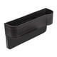 thumbnail image 1 of Caja de almacenamiento para asiento de automóvil, de cuero negro, resistente, cómoda y de tacto suave, organizador universal para asiento de automóvil, portavasos para lado del pasajero., 1 of 1