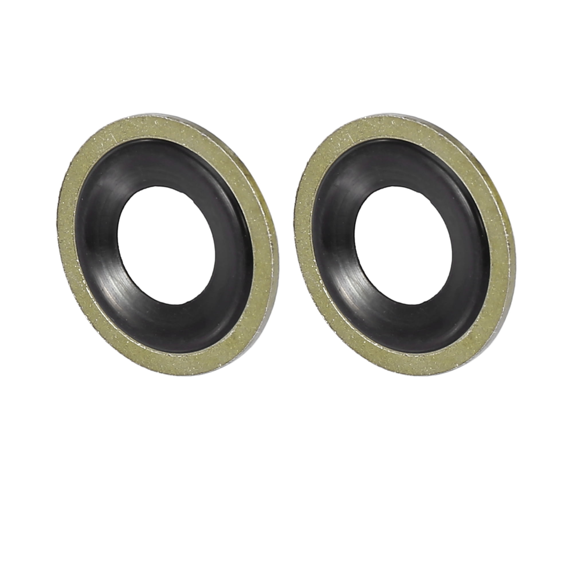Unique Bargains 20Pcs M12 Oil Drain Plug Gasket for Pontiac for GMC for Cadillac 14079550