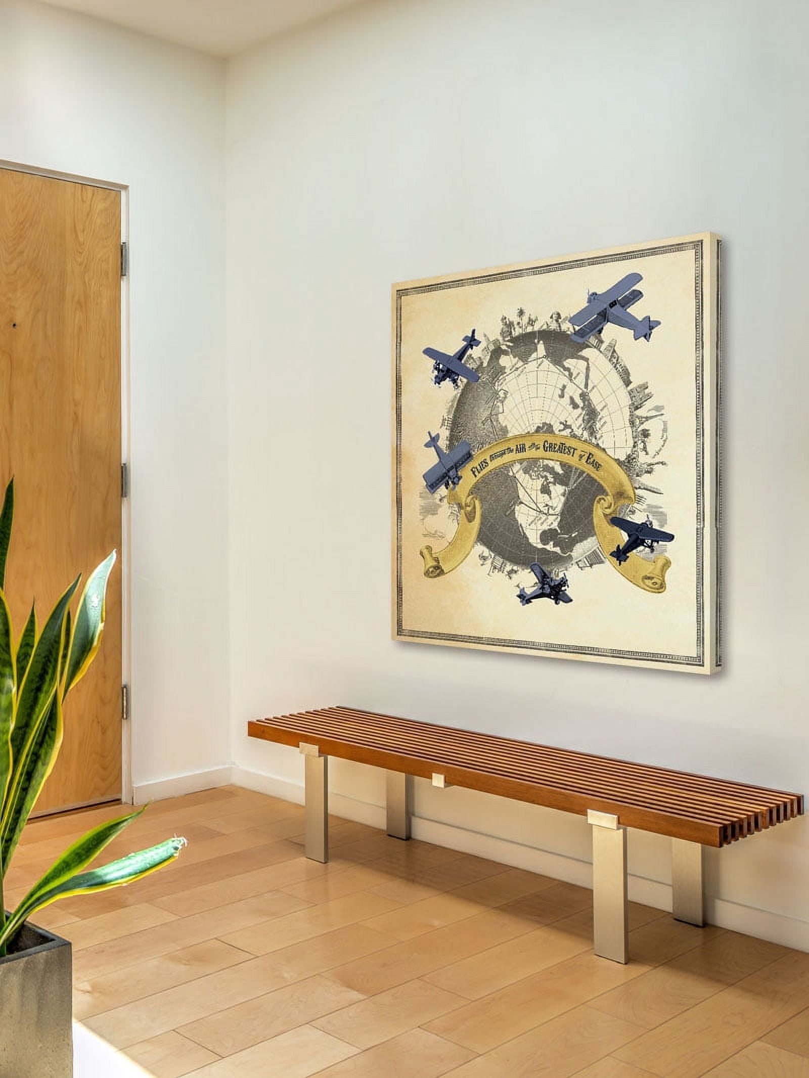 Marmont Hill "Flies Through the Air" Painting Print on Canvas