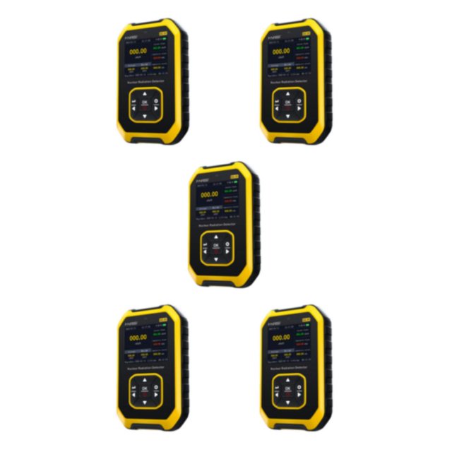 Riwesomey Probador multifuncional para detección de radiación: versatilidad y detector de radiación nuclear eficiente amarillo Type2 NO2