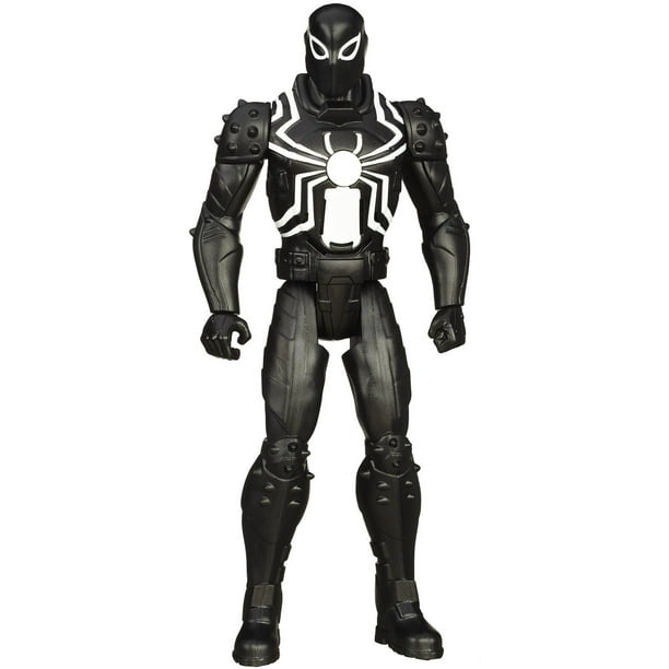 Ultimate Spider-Man Web Warriors Titan Hero Quick-Talking Agent Venom ...