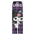 thumbnail image 4 of Kuromi And My Melody Womens Comfy Pajama PJ Pants Lounge Pants Sleepwear Drawstring PJ Bottoms Pants, 4 of 7