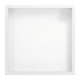 thumbnail image 4 of Unique Bargains 12x12 Shadow Box Frame Wooden Dried Flower Photo Frame Floating Photo Frame White, 4 of 7
