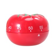 Clispeed Red Kitchen Timer Easy Use for Baking Cooking Pancakes Cakes