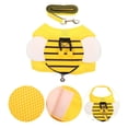 thumbnail image 2 of 1 conjunto de adorables correa para perros con correa resistente al desgaste Arnés decorativo del arnés del perro accesorio del gato, 2 of 5