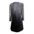 thumbnail image 5 of EQWLJWE Robe pour Femmes à Paillettes Décontractée Manches Longues en Maille Gaze Imprimée Col en V Ample Mi-Longue Mini Robe, 5 of 5